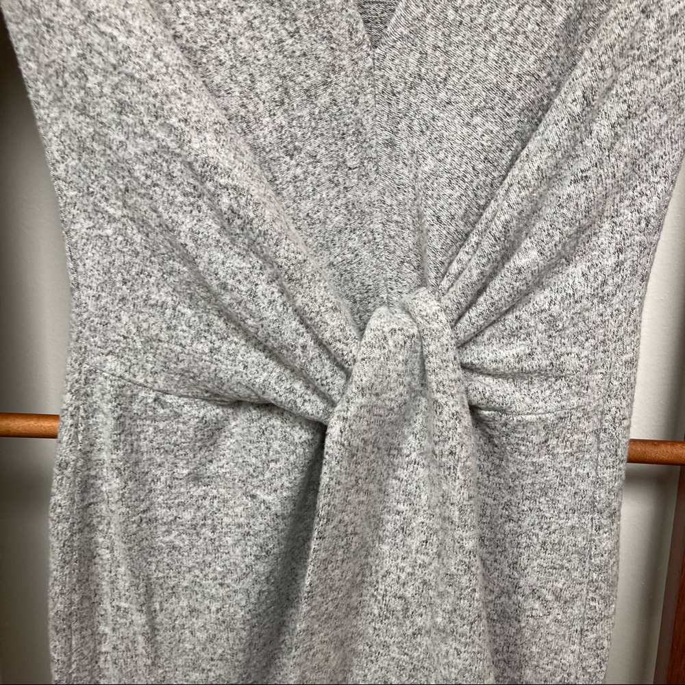 Free People Ginger Cozy Tie Front Sweater Dress - Picture 3 of 8
